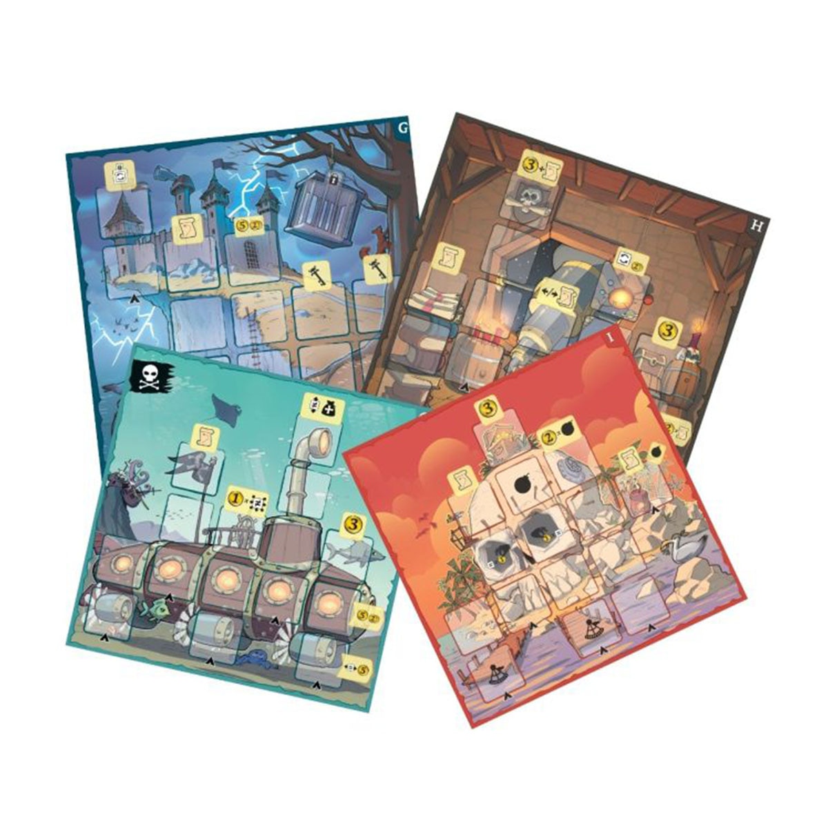 Juego De Mesa Captain Flip Isla Bomba Zacatrus 2