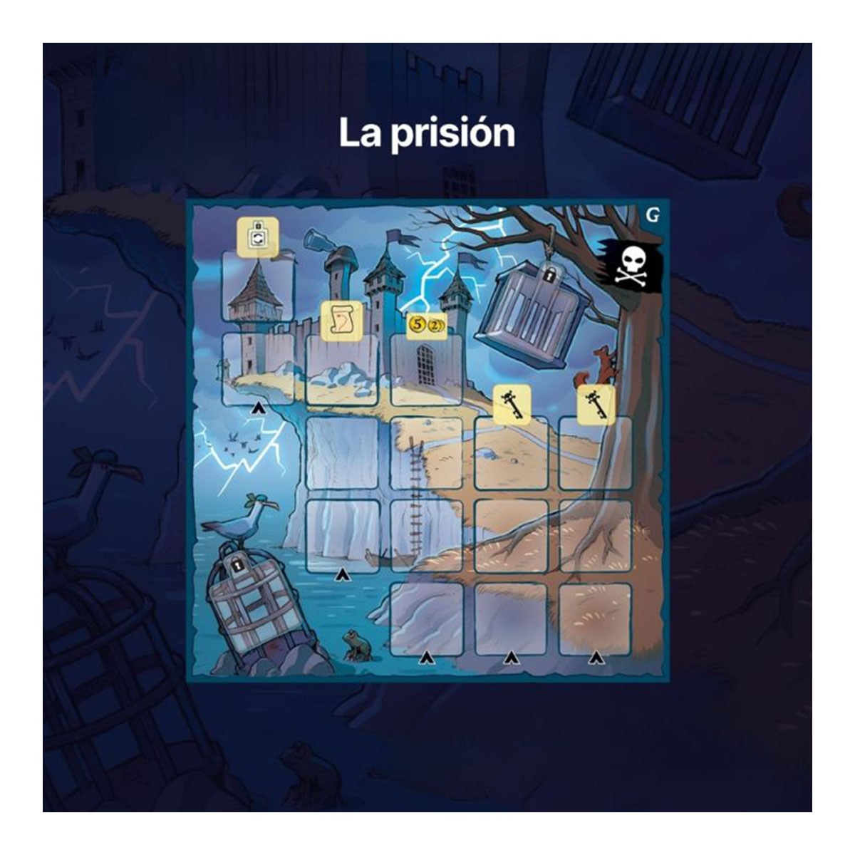 Juego De Mesa Captain Flip Isla Bomba Zacatrus 3