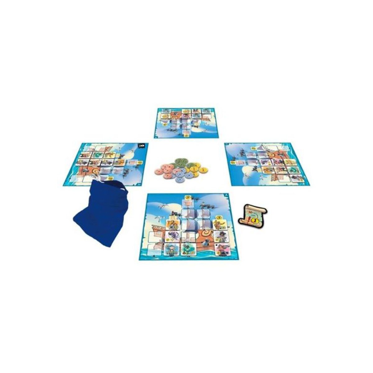 Juego De Mesa Captain Flip Zacatrus 2