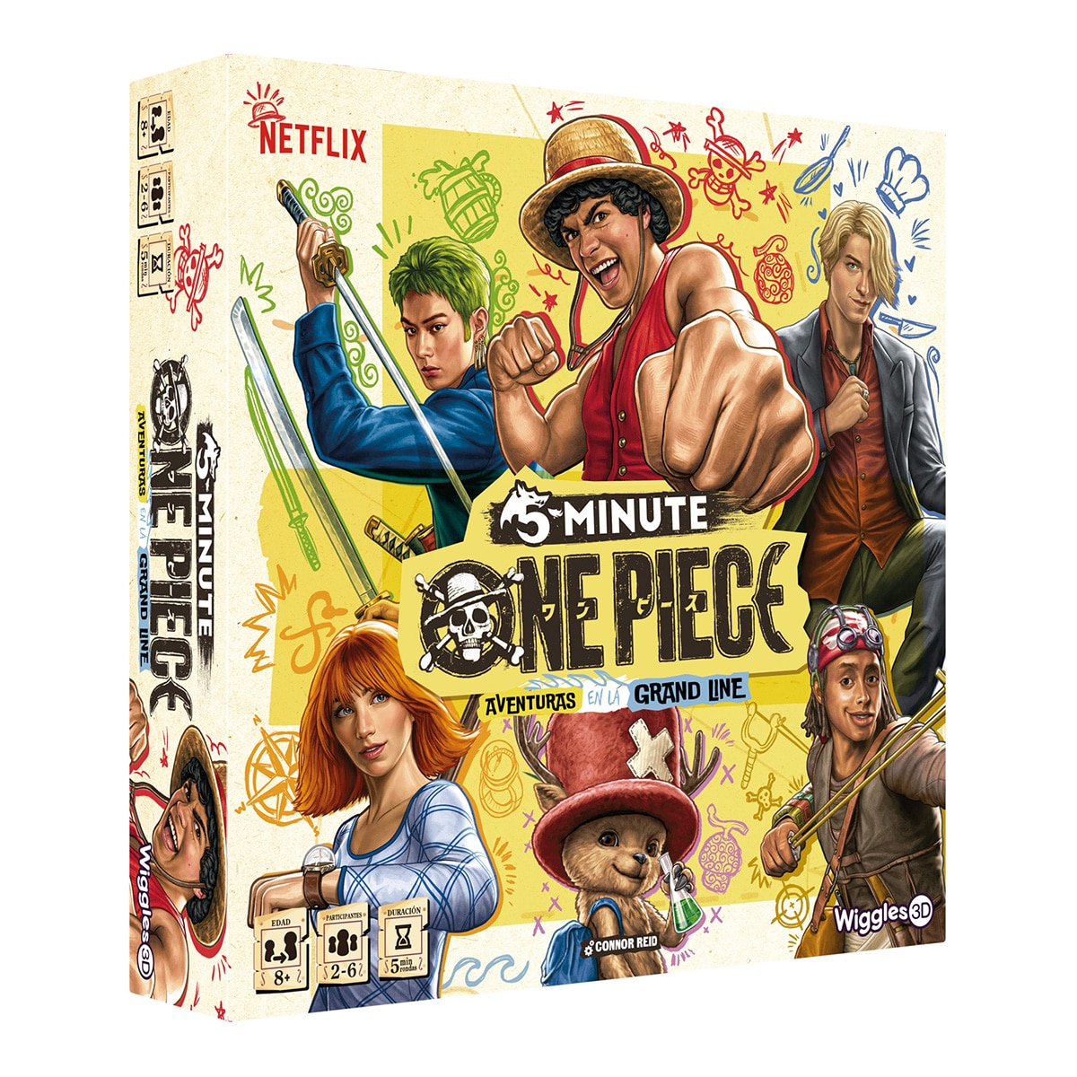 Imagen 0 de Juego de Mesa 5 Minute One Piece Asmodee