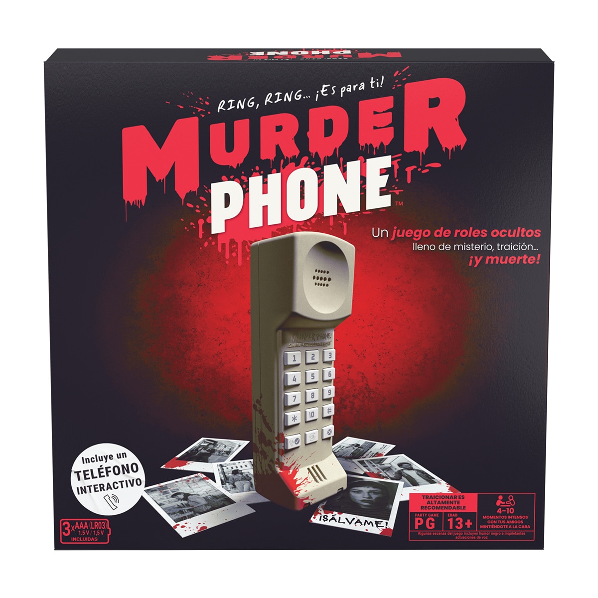 Juego de Mesa Murder Phone Spin Master 1