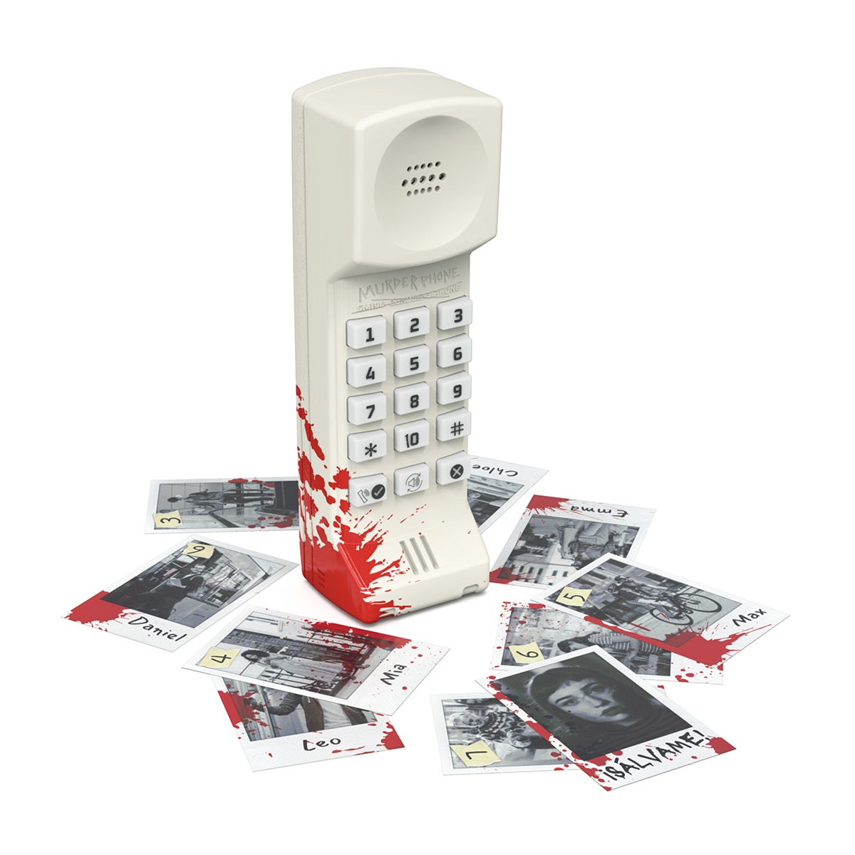 Juego de Mesa Murder Phone Spin Master 4