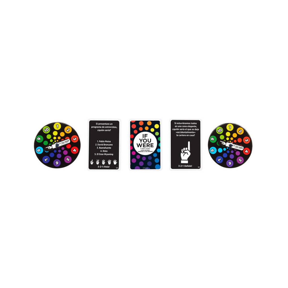 Juego de mesa para adultos If You Were con preguntas absurdas votación y ruedas de puntuación para 3-8 jugadores Mattel Games 4