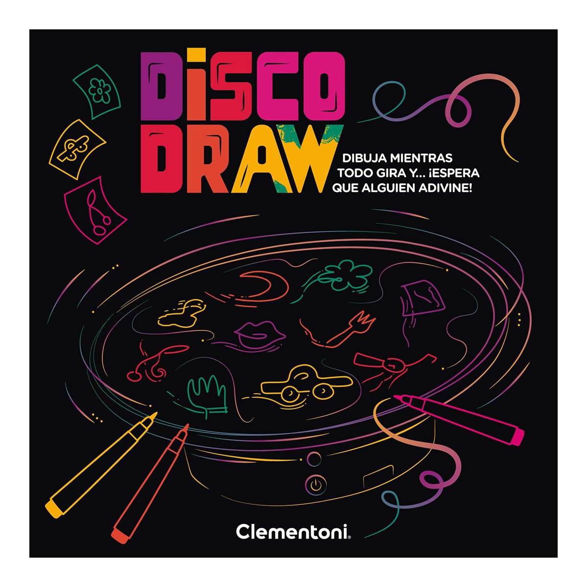 Juego de mesa Disco Draw Clementoni 5