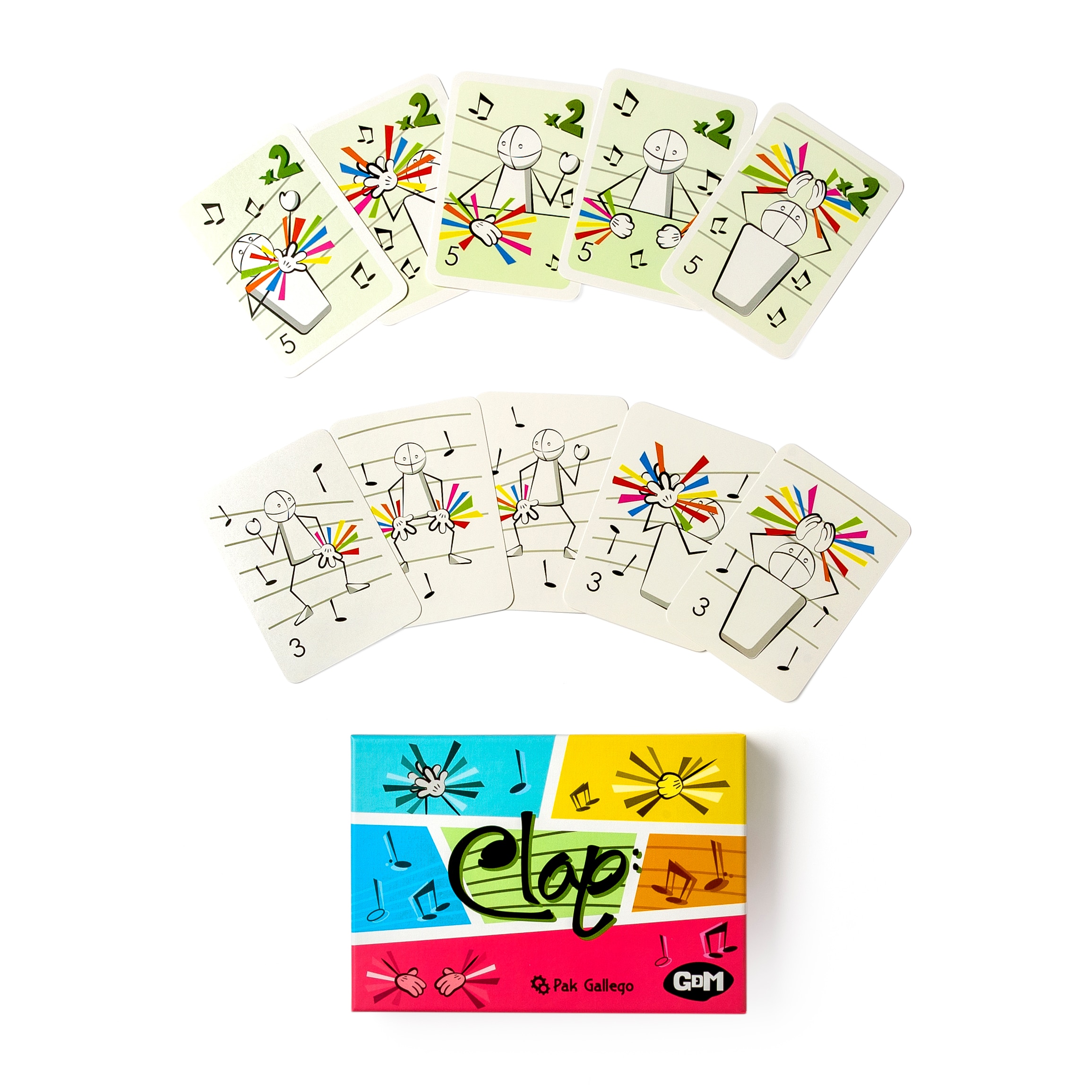 Juego de cartas Clap Magic Box 4
