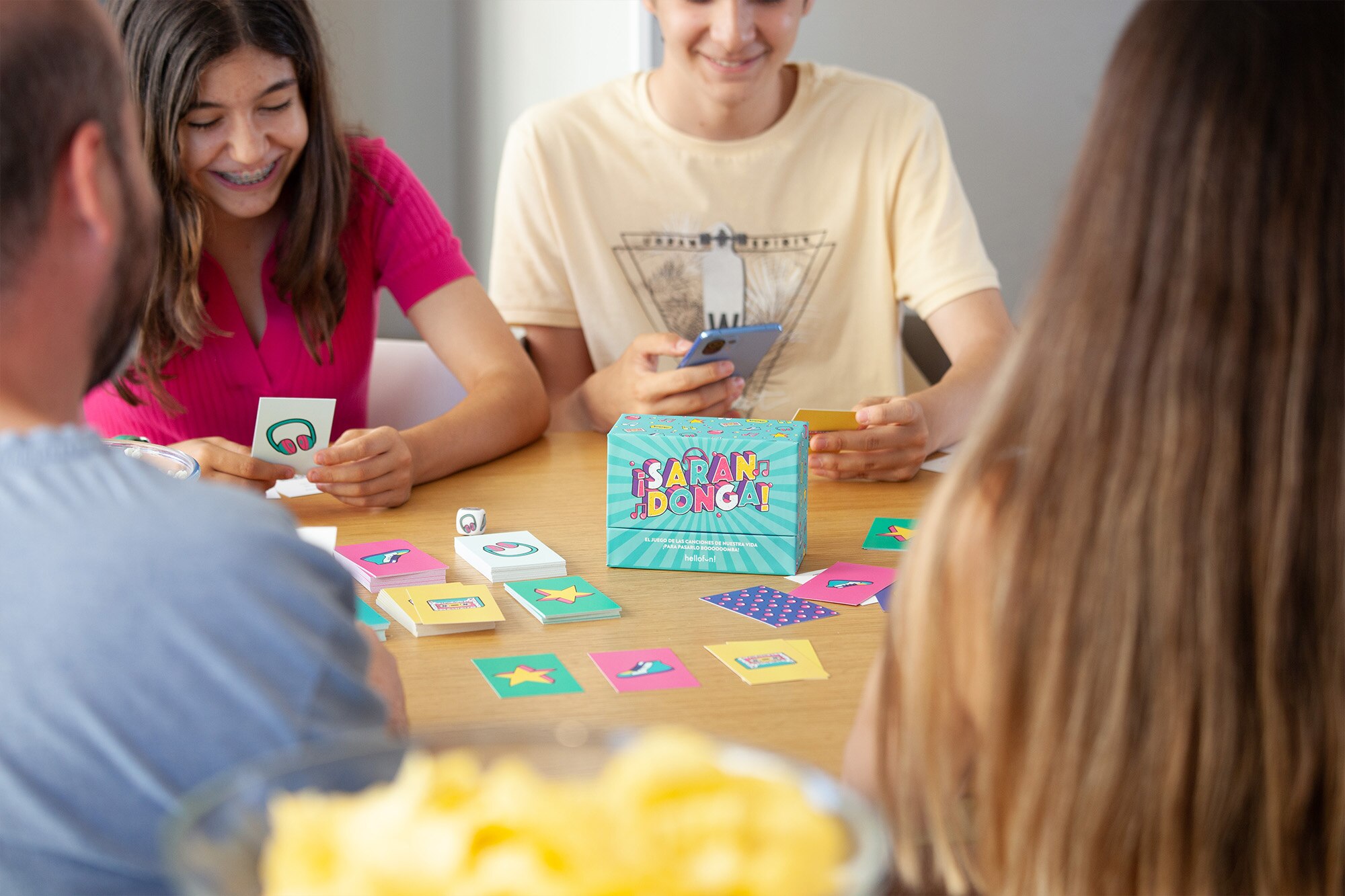 Juego de cartas ¡Sarandonga! Hellofun 5