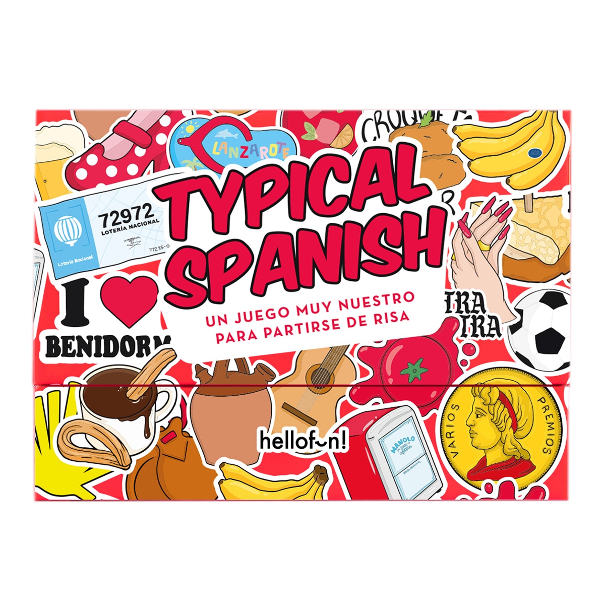 Juego de cartas Typical Spanish  Hellofun 2