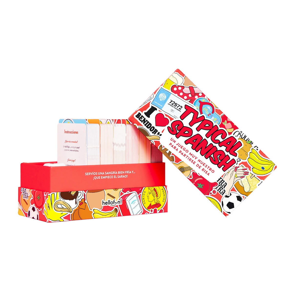 Juego de cartas Typical Spanish  Hellofun 5