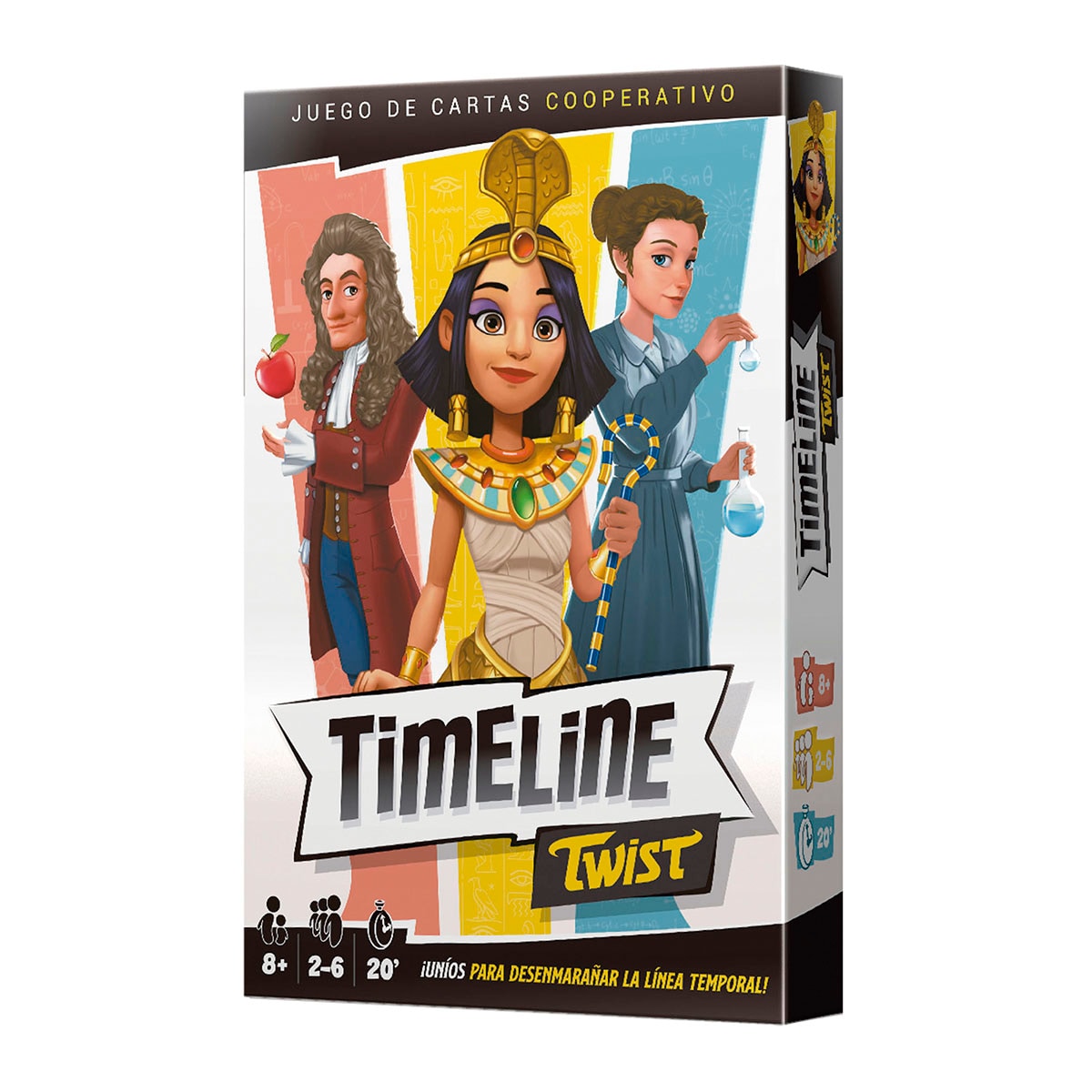 Juego de mesa Timeline Twist Asmodee 1