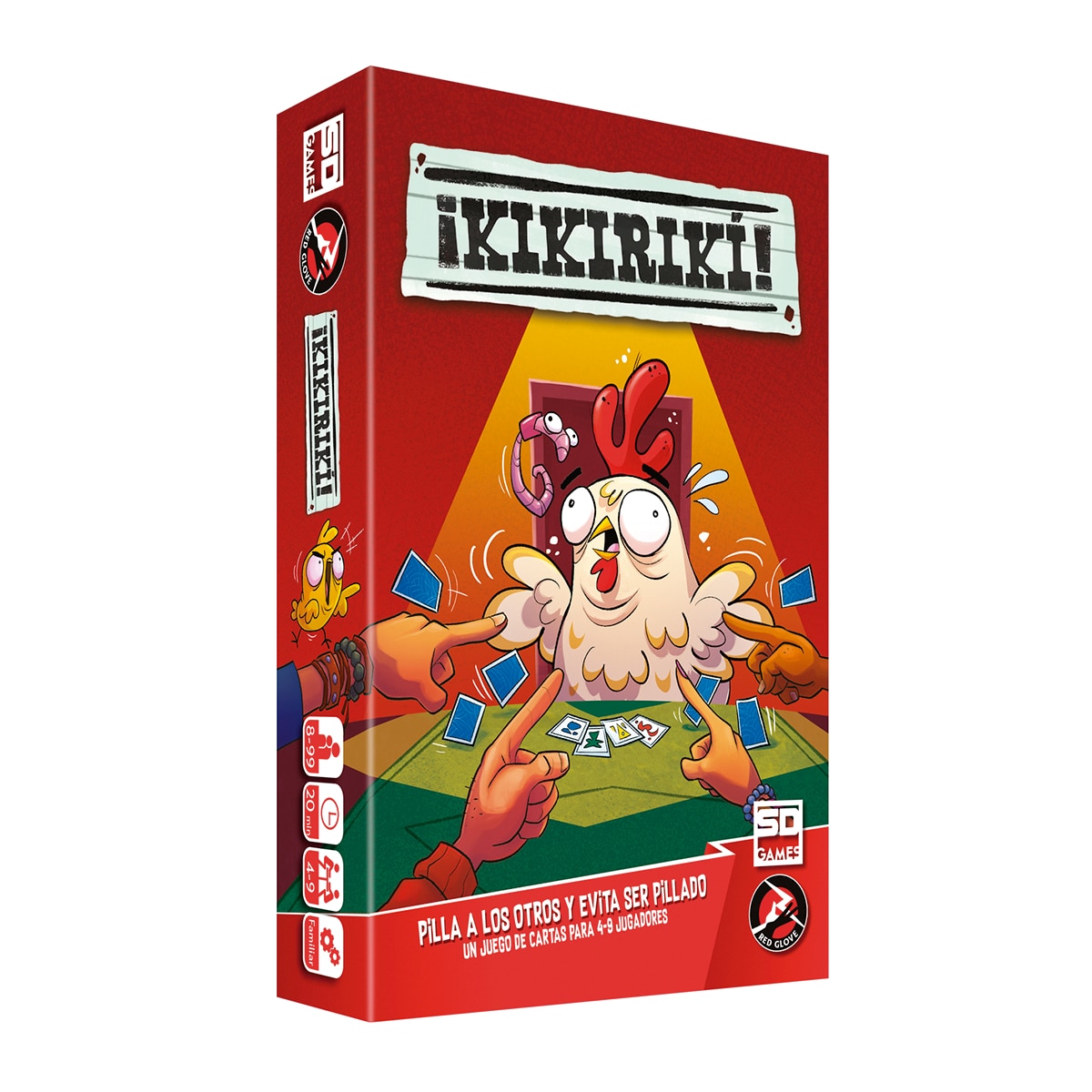 SD Games - Juego de cartas Kikiriki SD Games.