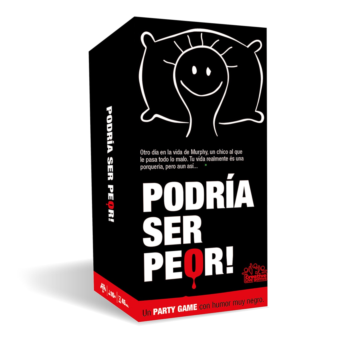 CREATIVE TOYS - Juego de cartas Podria Ser Peor Creative Live Games Creative Toys