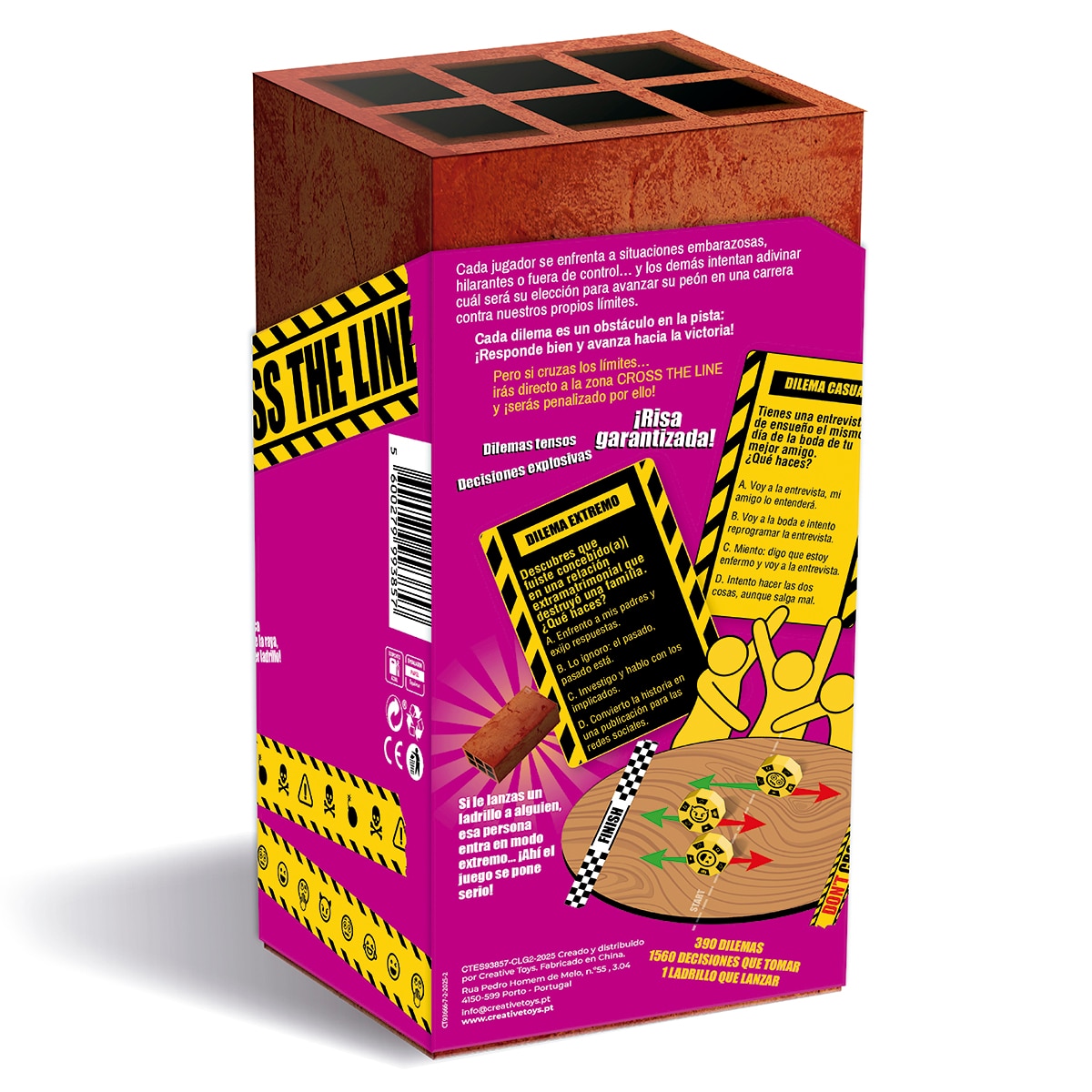Juego de cartas Cross the Line Creative Live Games Creative Toys 2