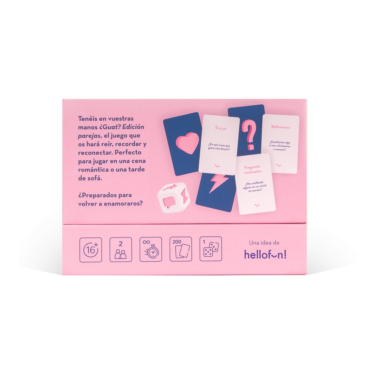 Juego de Cartas ¿Guat? Edicion Parejas Hellofun 3