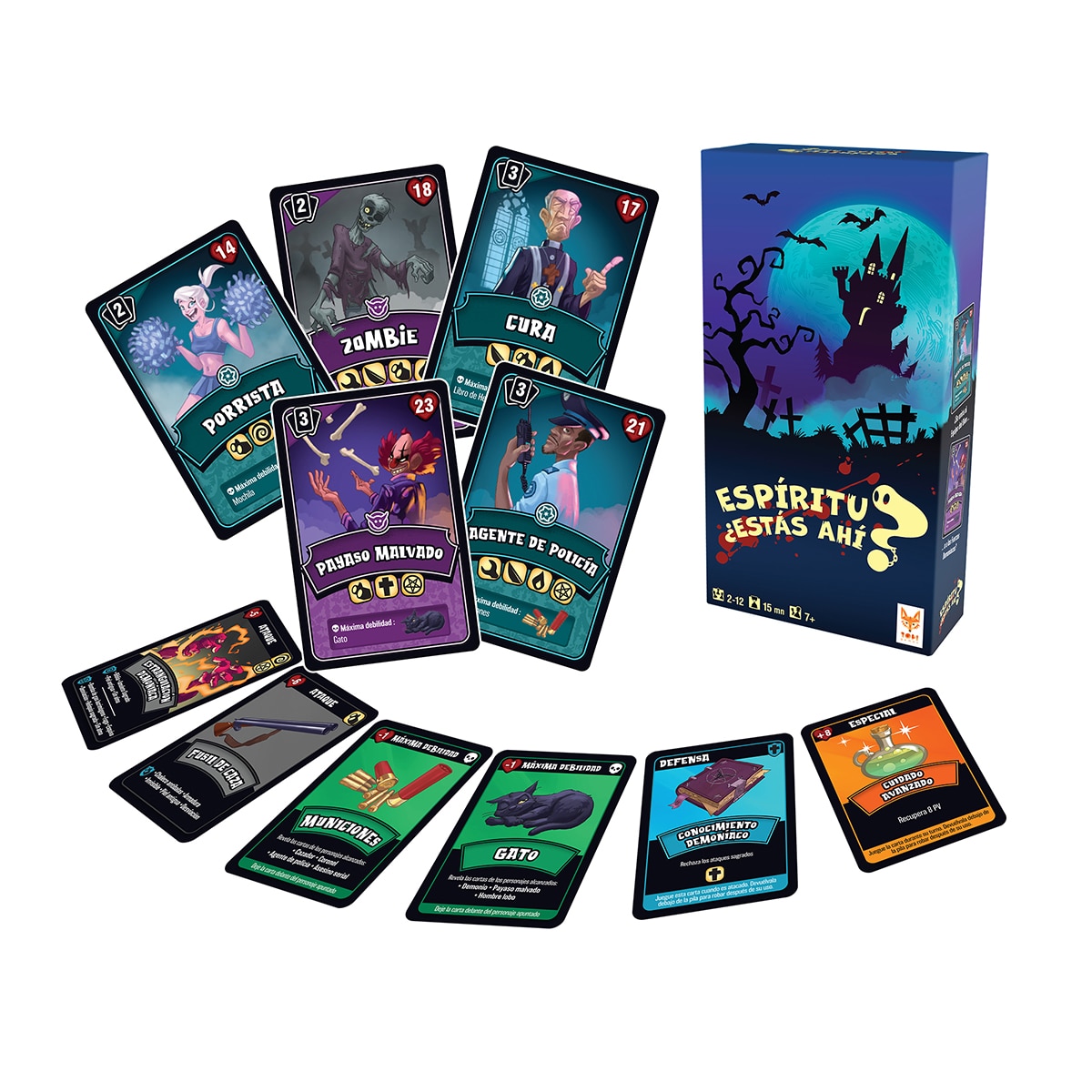 Juego de Mesa Espíritu ¿estás ahí? Asmodee 2