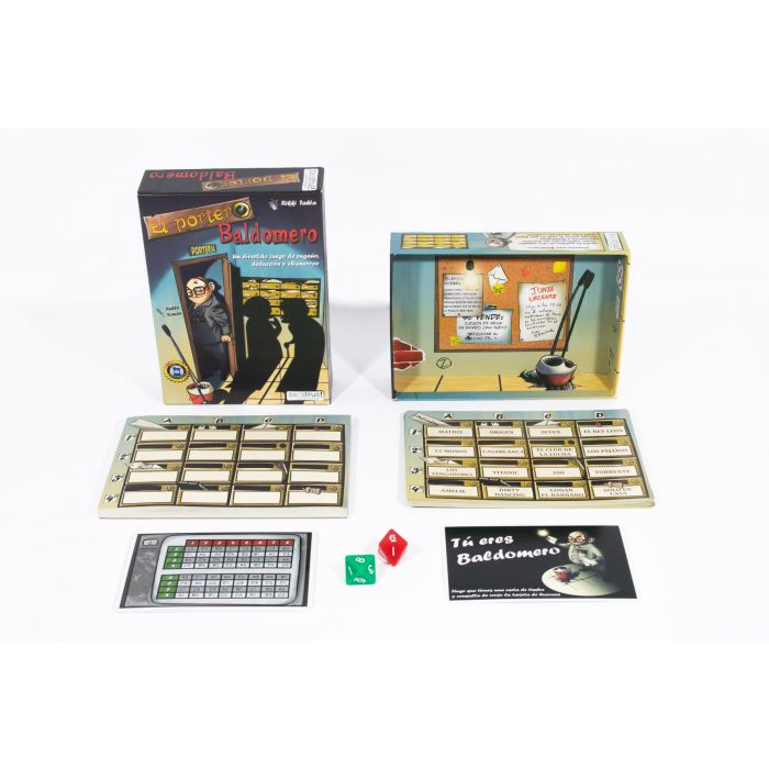 Juego de mesa El Portero Baldomero Zacatrus 2