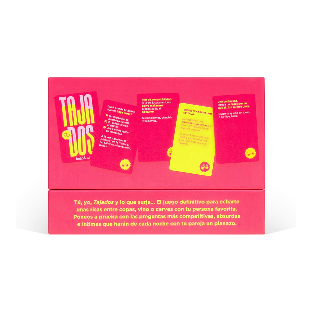 Juego de cartas Tajados Hellofun 3
