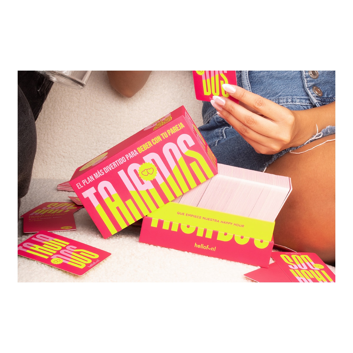 Juego de cartas Tajados Hellofun 4