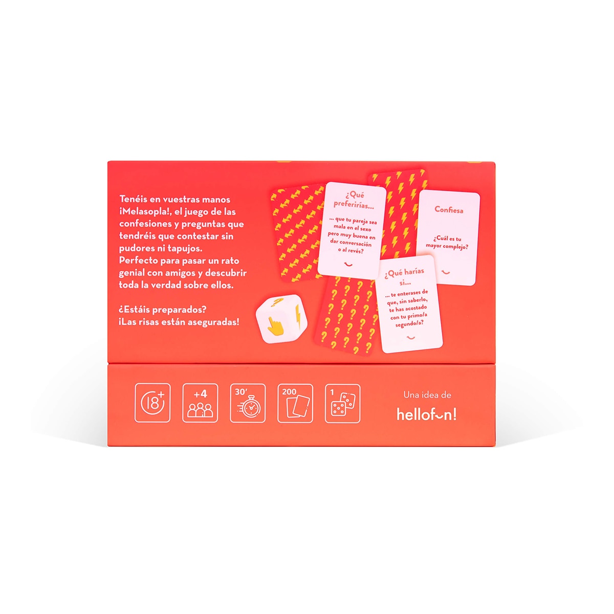 Juego de cartas ¡Me La Sopla! Hellofun 3