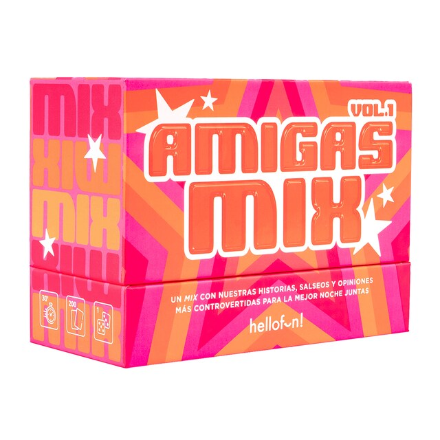 Imagen 0 de Juego de cartas Amigas Mix Hellofun