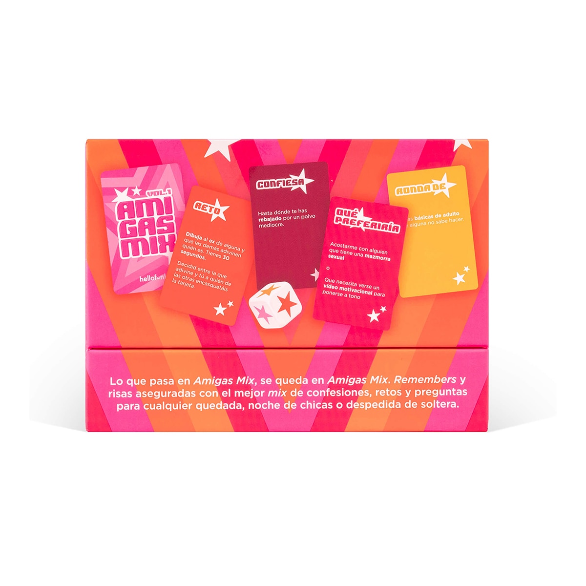 Juego de cartas Amigas Mix Hellofun 3