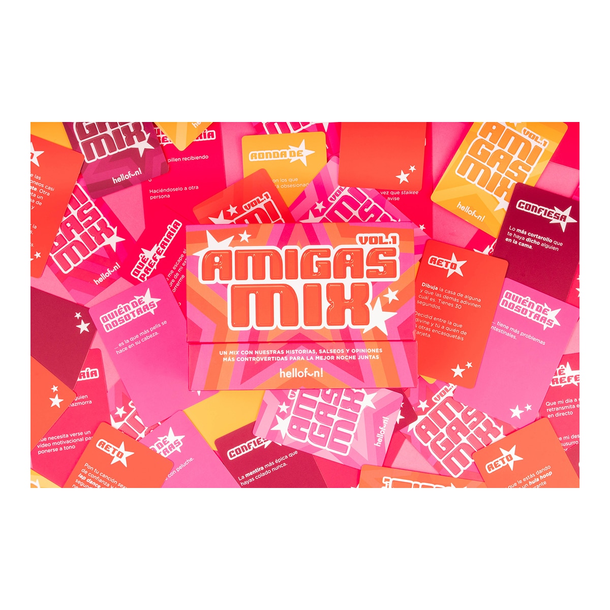 Juego de cartas Amigas Mix Hellofun 5
