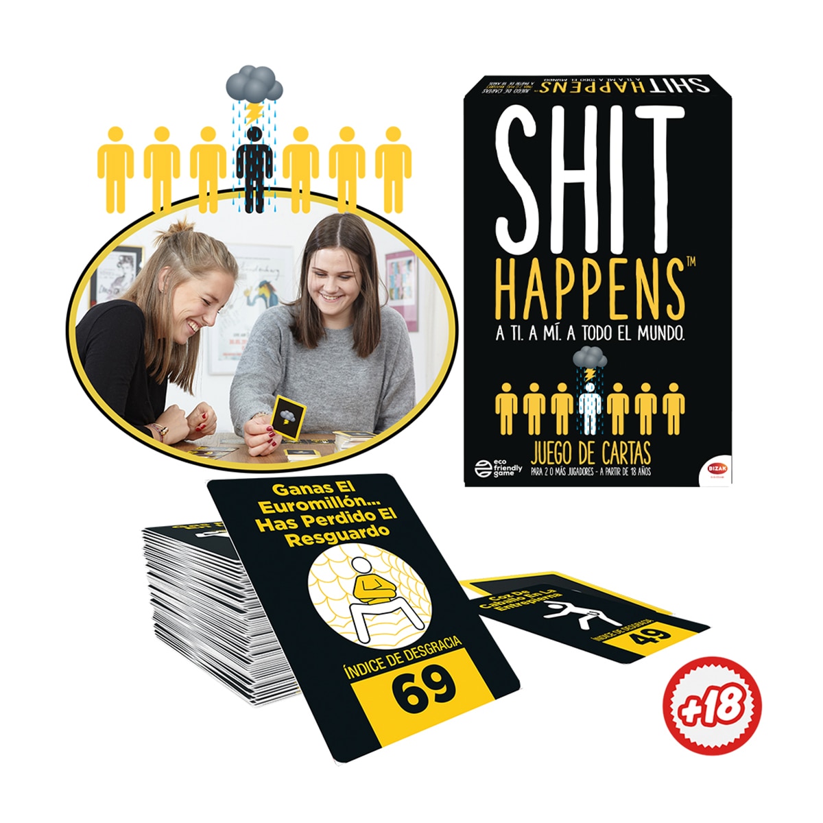 Juego de mesa Shit Happens Bizak 2