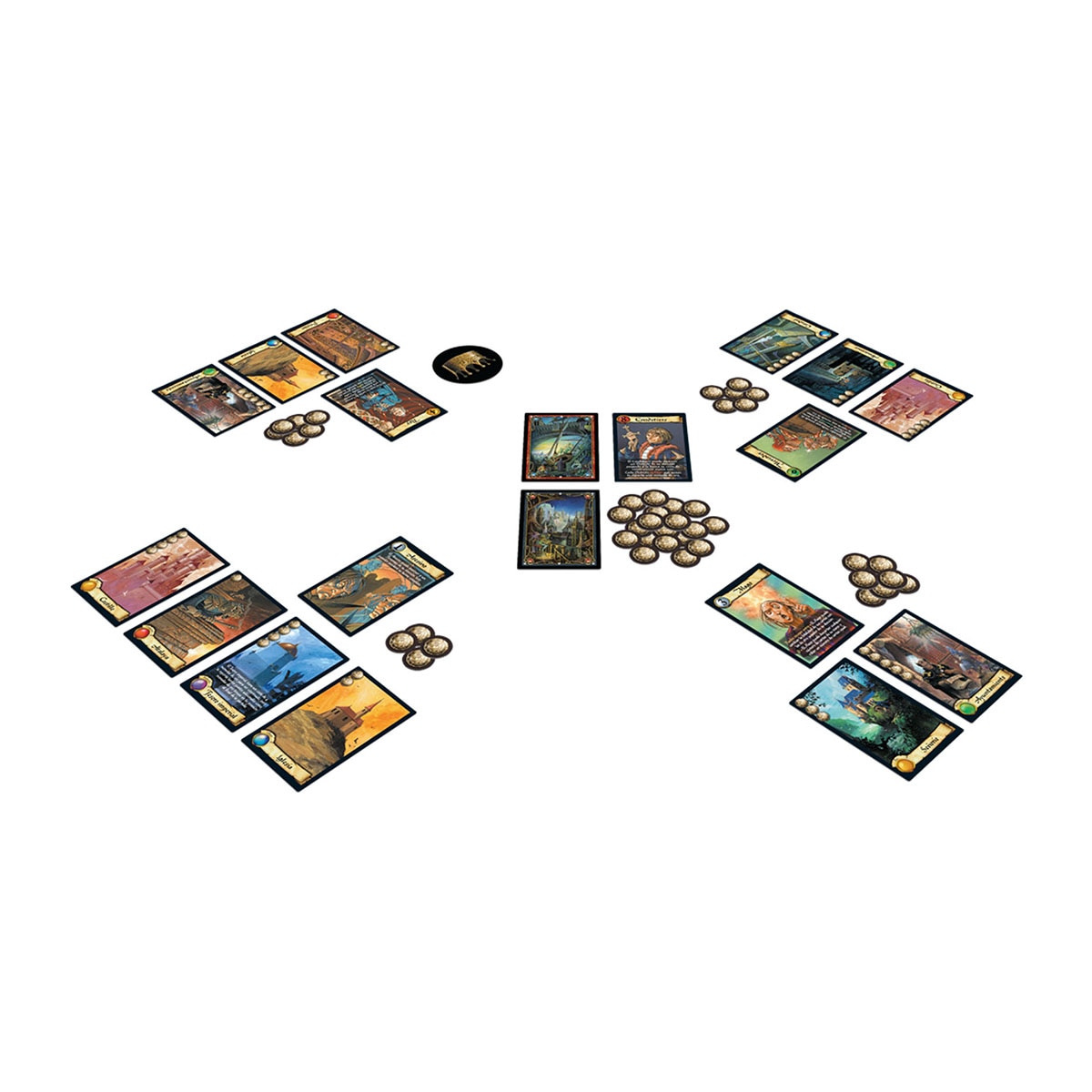 Juego de Mesa Ciudadelas clásico Edge Studio Asmodee 2