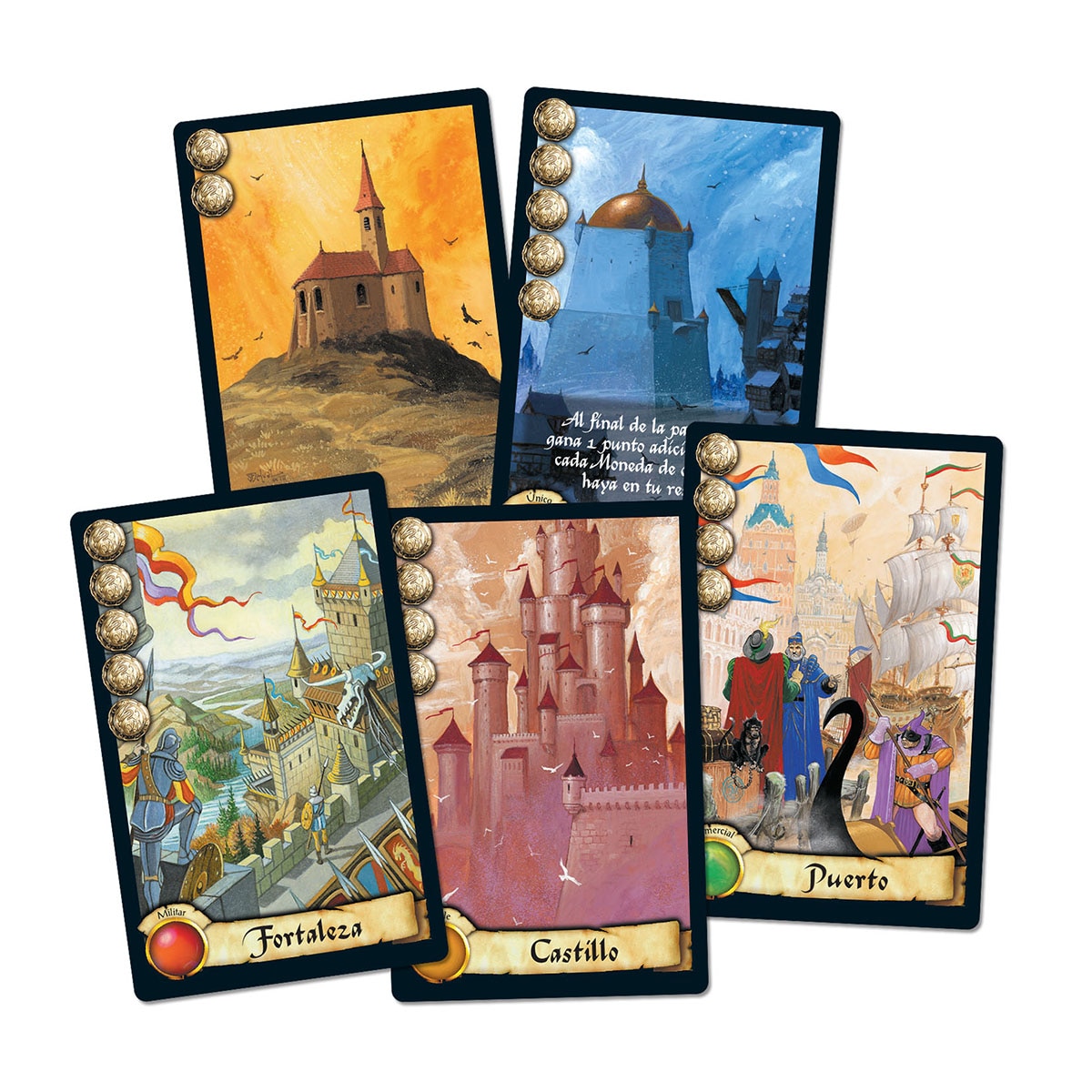 Juego de Mesa Ciudadelas clásico Edge Studio Asmodee 4