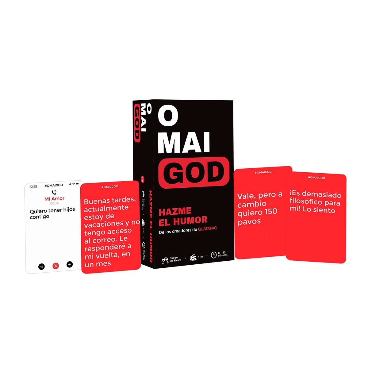 Juego de Mesa Omaigod La Caja Asmodee 2