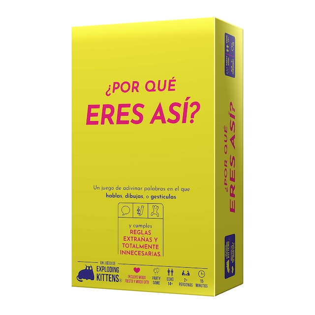 Imagen 0 de Juego de Mesa ¿Por qué eres así? Exploding Kittens Asmodee