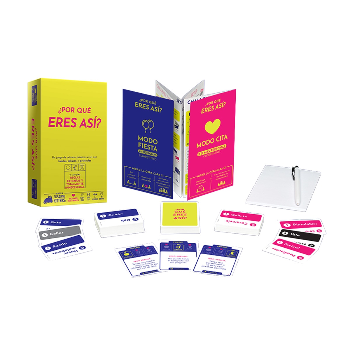 Juego de Mesa ¿Por qué eres así? Exploding Kittens Asmodee 3