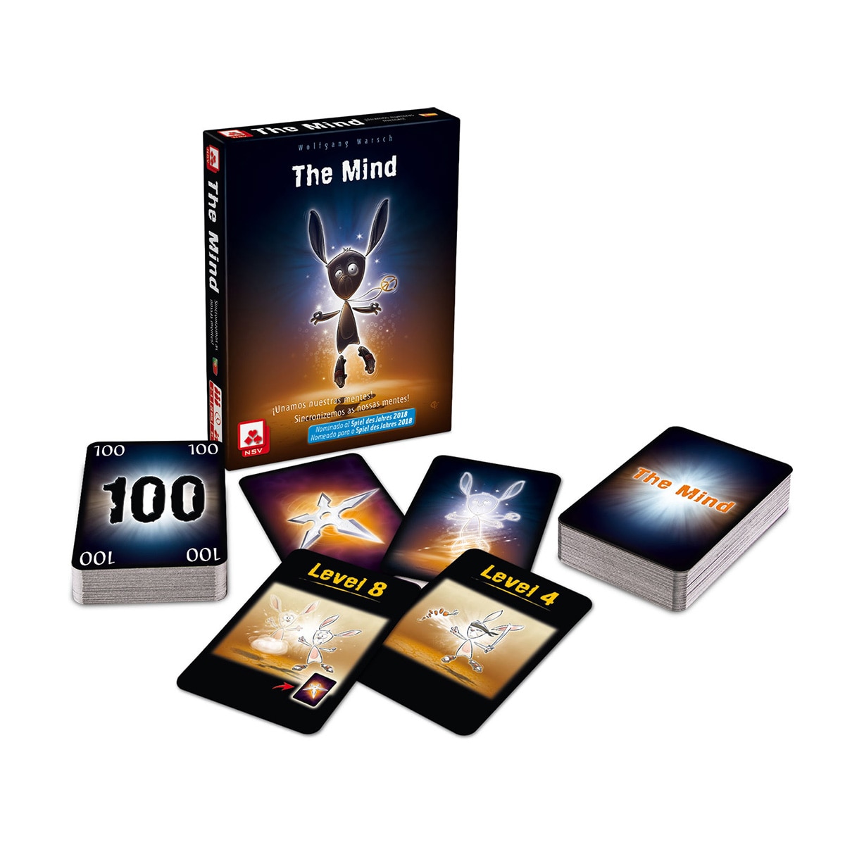 Imagen 2 de Juego de Cartas Cooperativo The Mind NSV
