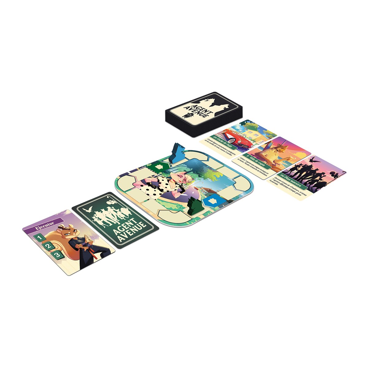 Juego de mesa Agent Avenue Devir 2