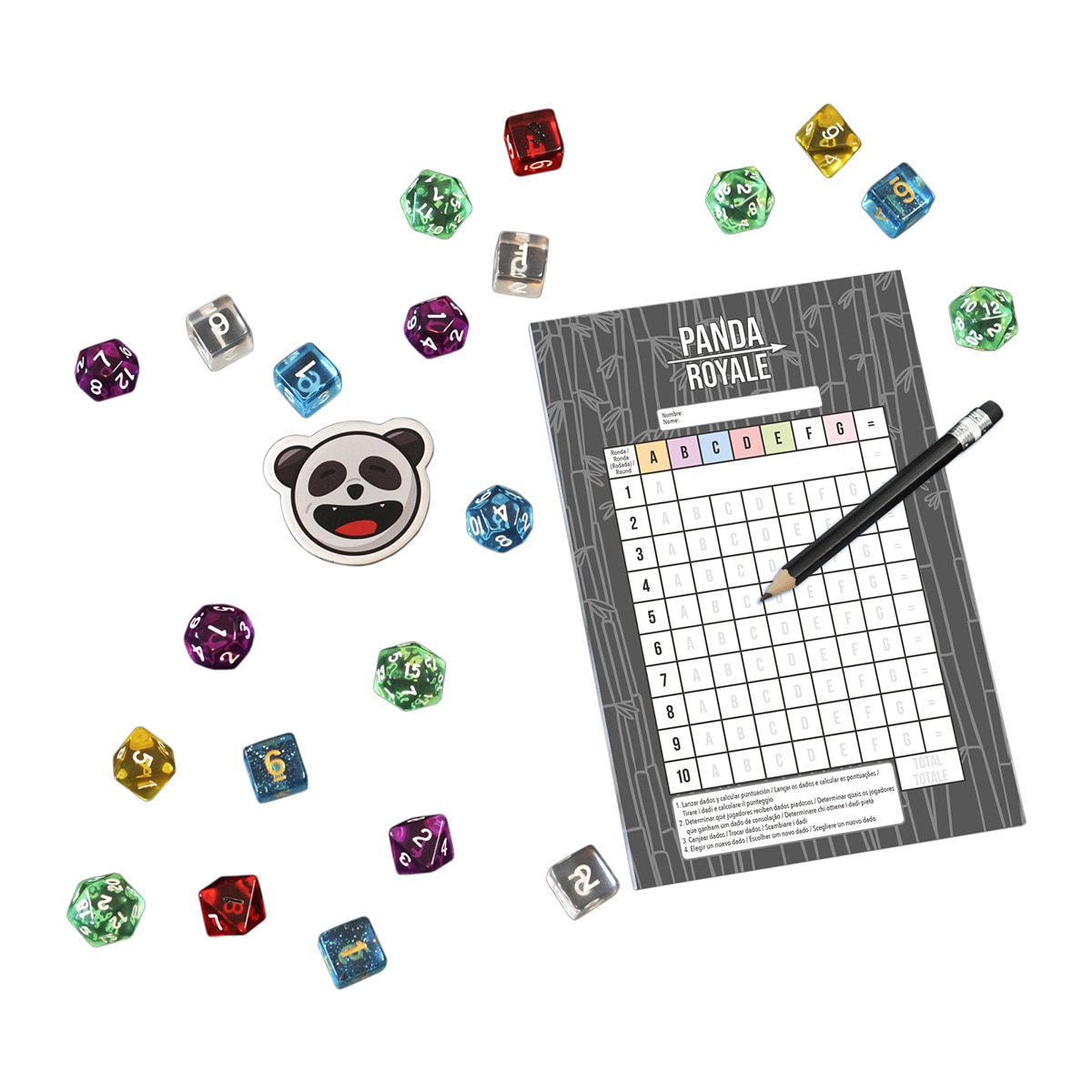 Juego de mesa Panda Royale Devir 2