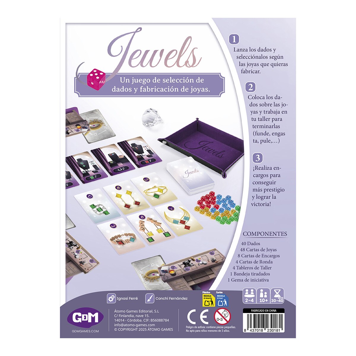 Juego De Mesa Jeweles Gdm 3