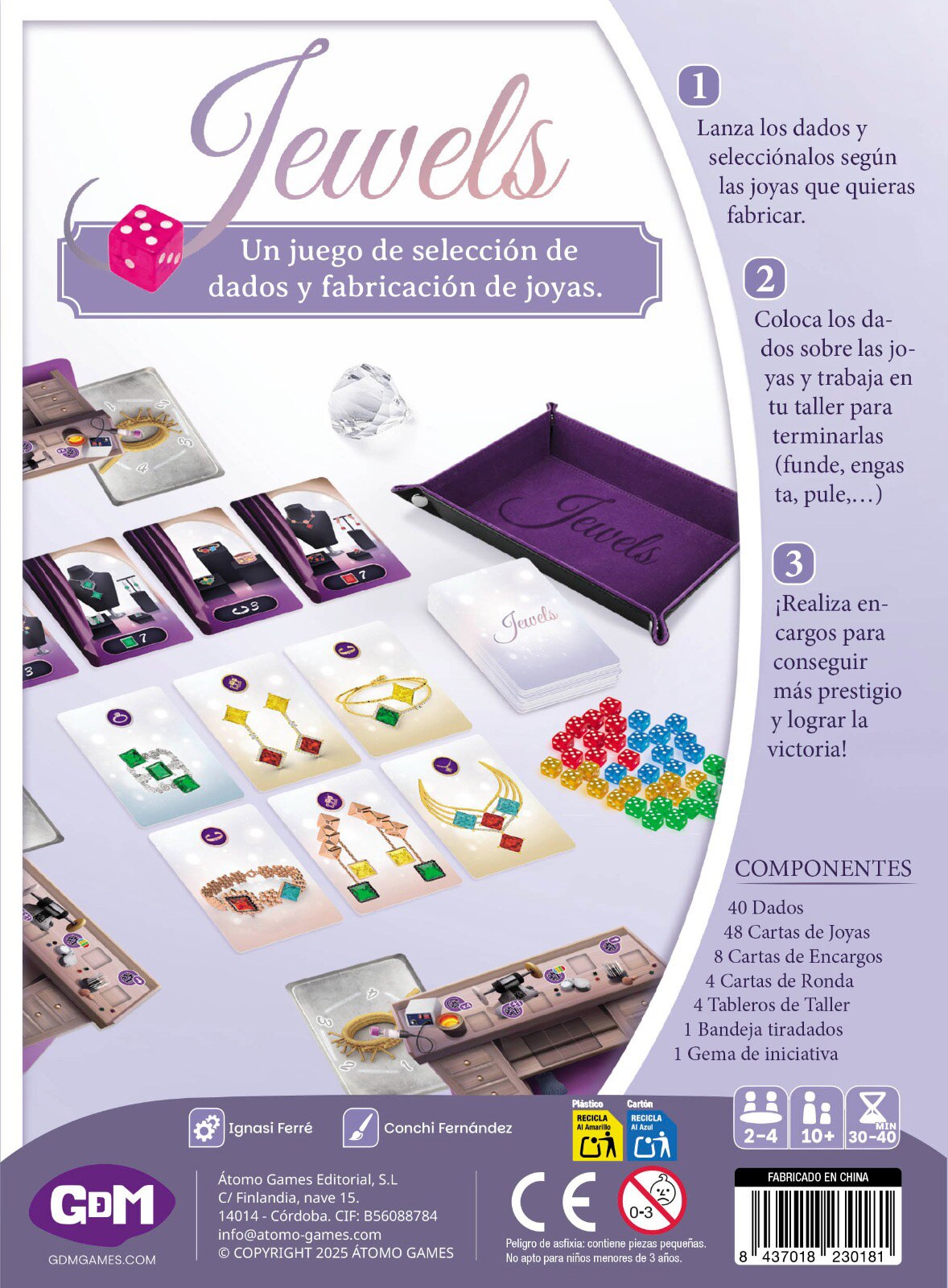 Juego De Mesa Jeweles Gdm 4