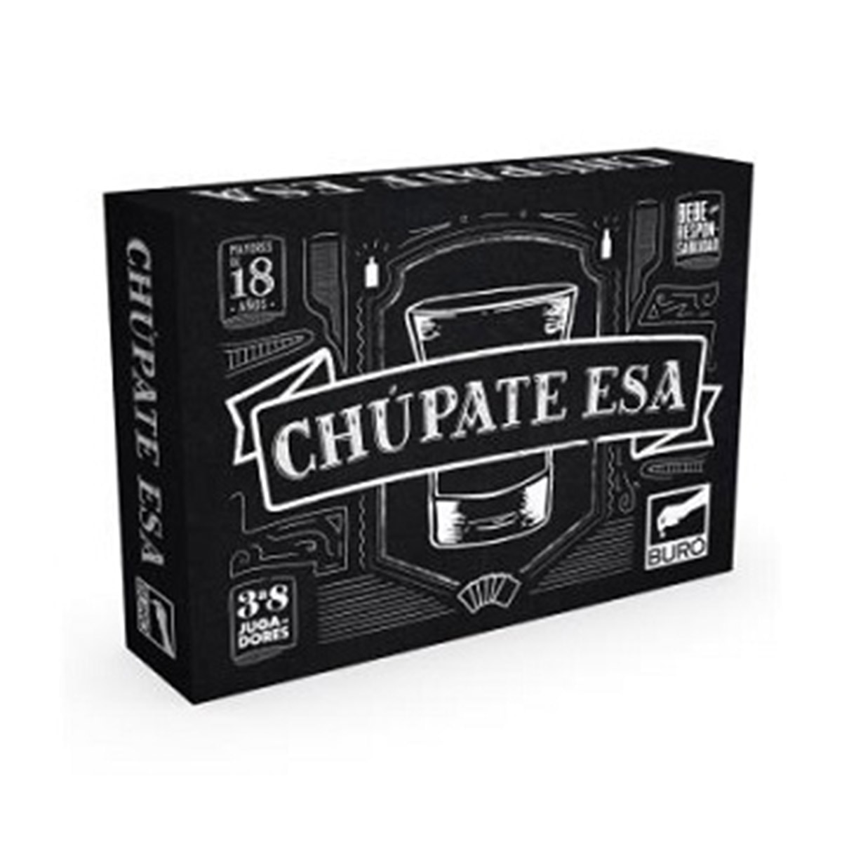 Buró De Juegos - Juego de cartas Chúpate Esa Buró.