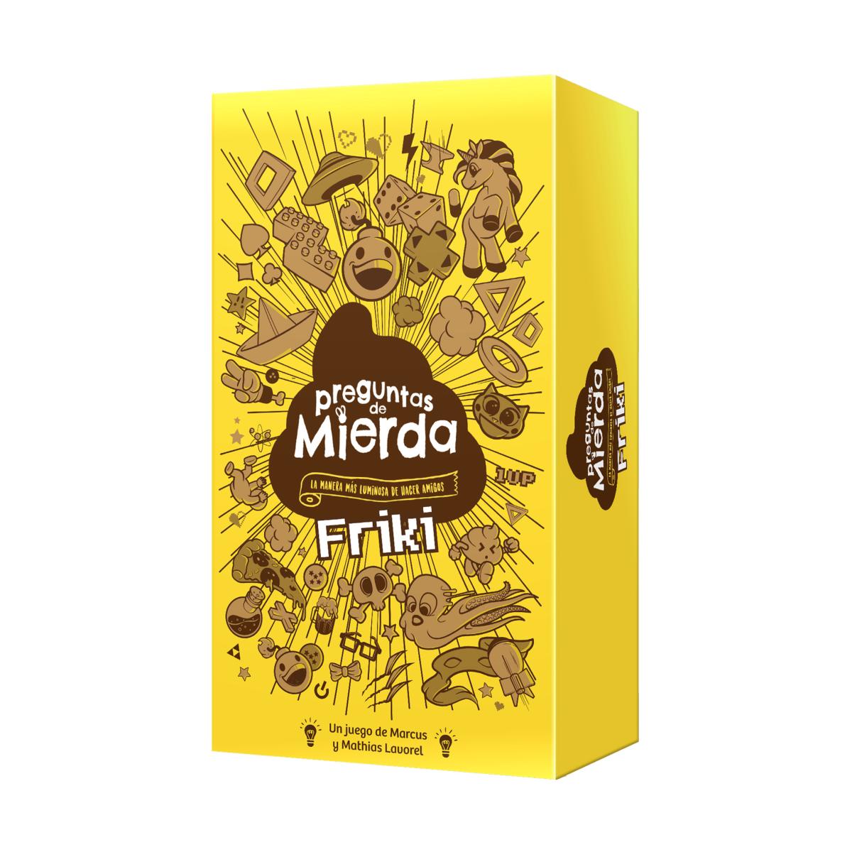 Asmodee - Juego de Mesa Preguntas de mierda Friki Asmodee.