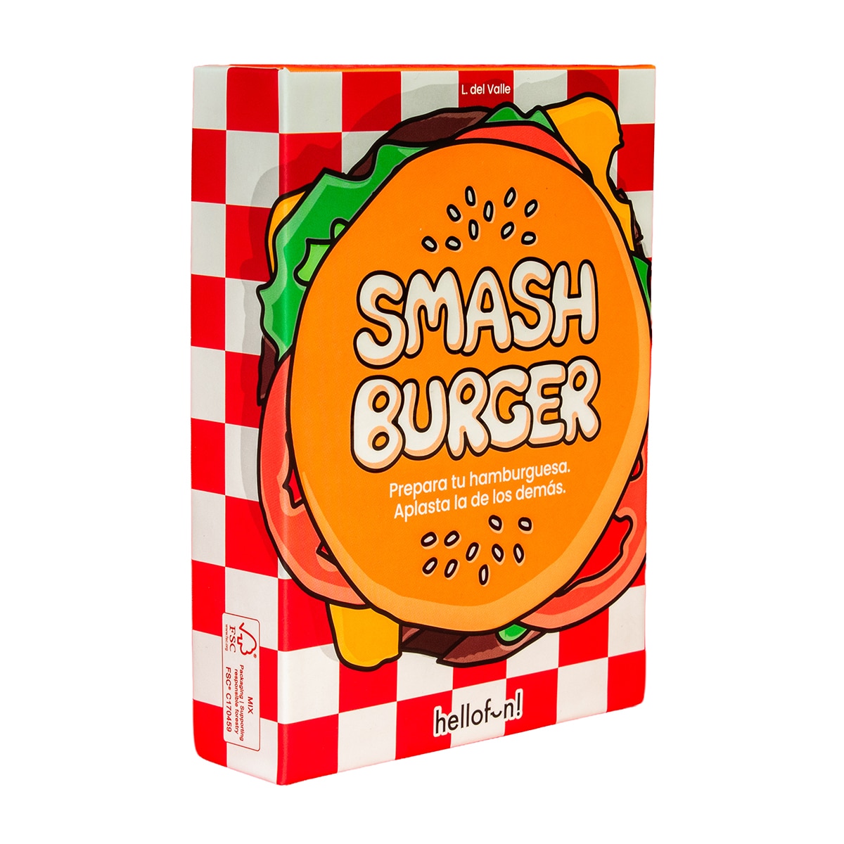 Hellofun - Juego de cartas Smash Burger Hellofun.
