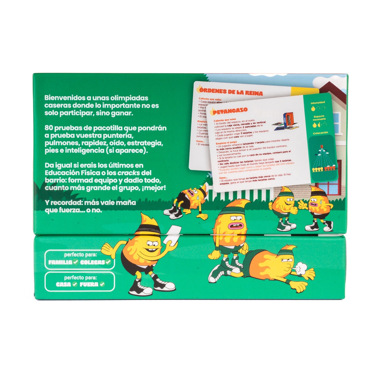 Juego de cartas Atletas de pacotilla Hellofun 2