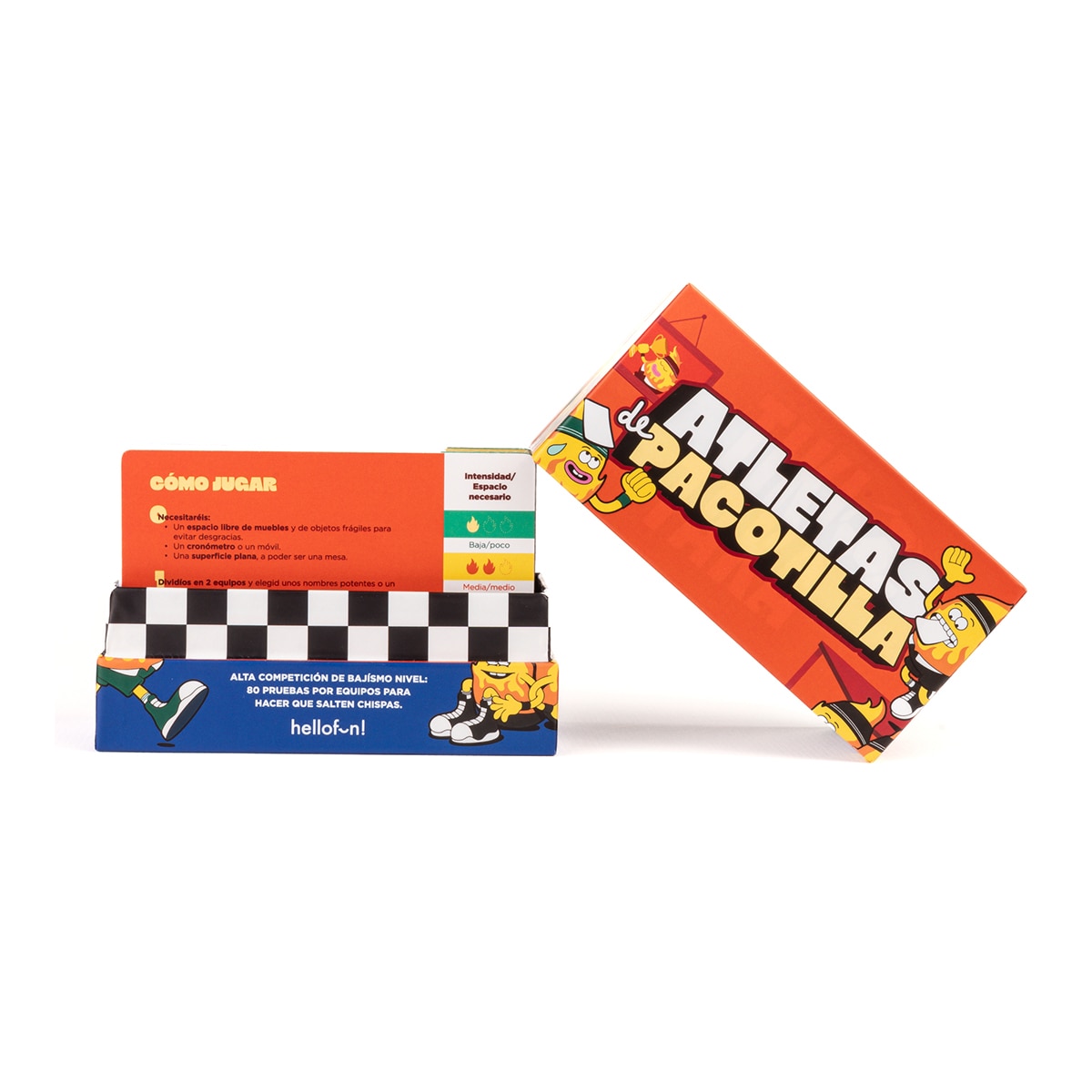 Juego de cartas Atletas de pacotilla Hellofun 4