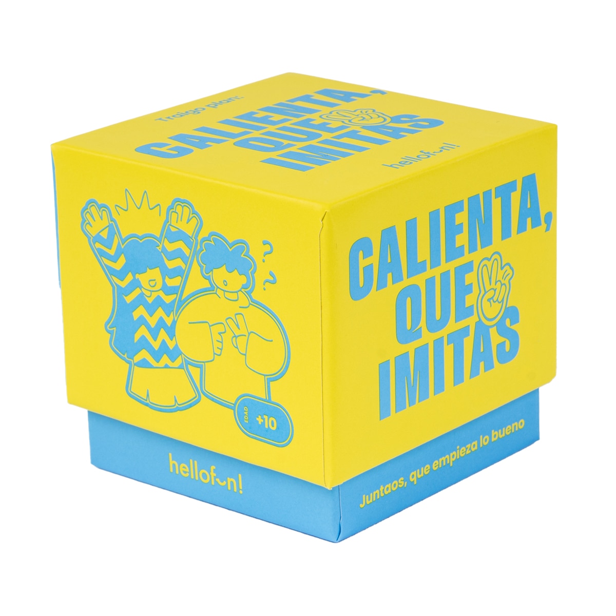 Hellofun - Juego de cartas Calienta que Imitas Hellofun.