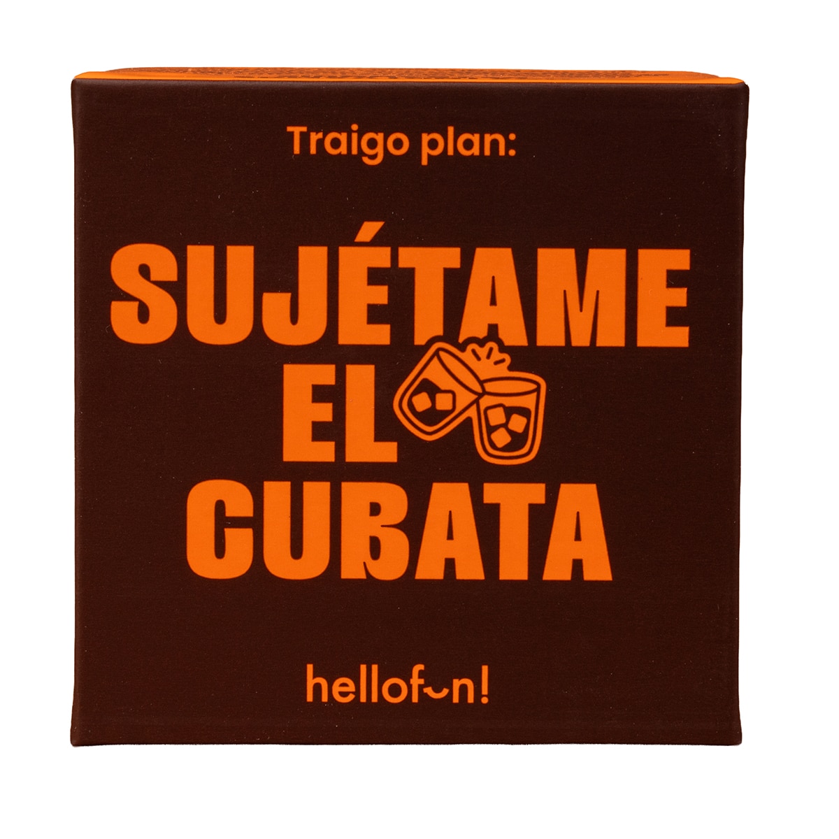 Juego de cartas Sujétame el cubata Hellofun 3