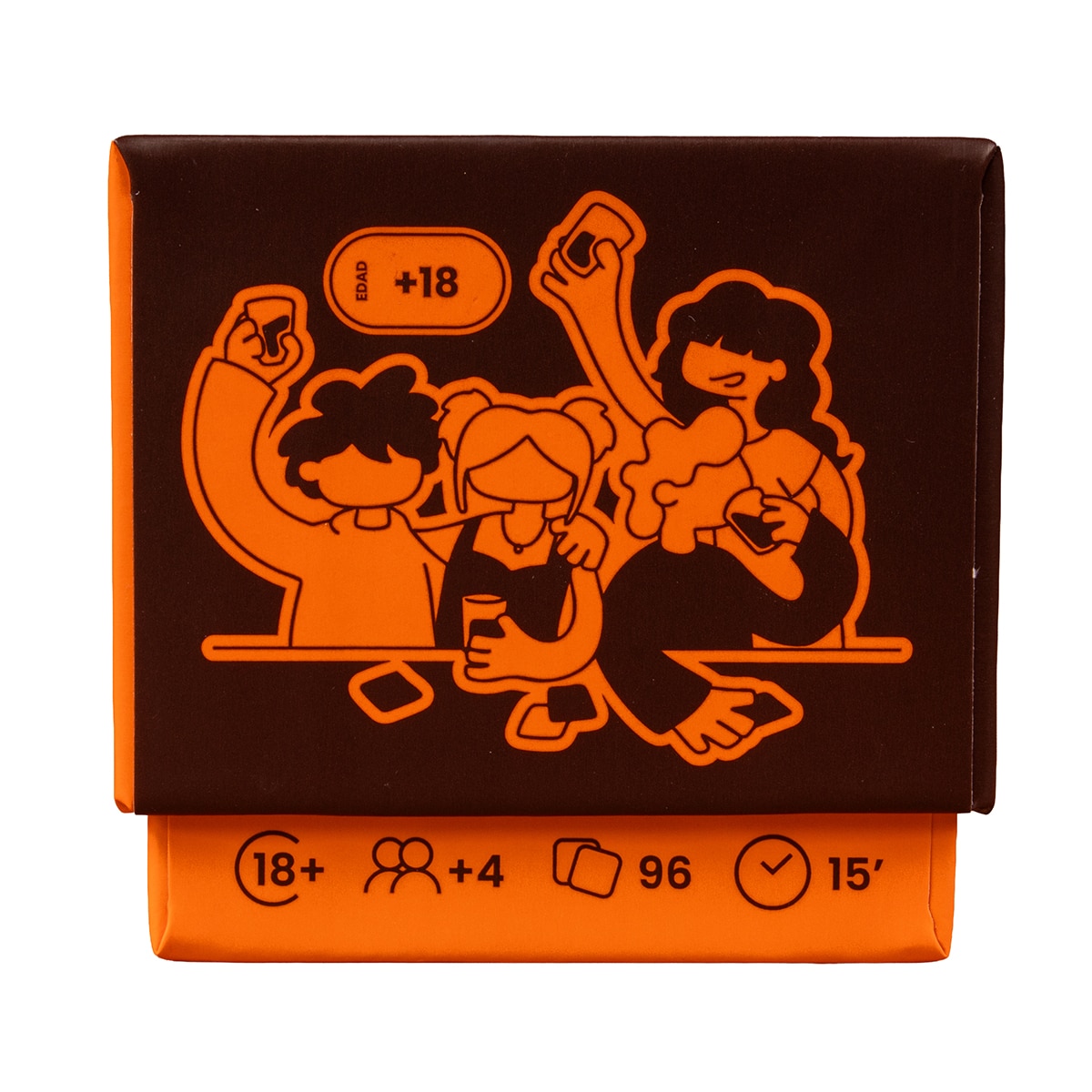 Juego de cartas Sujétame el cubata Hellofun 7