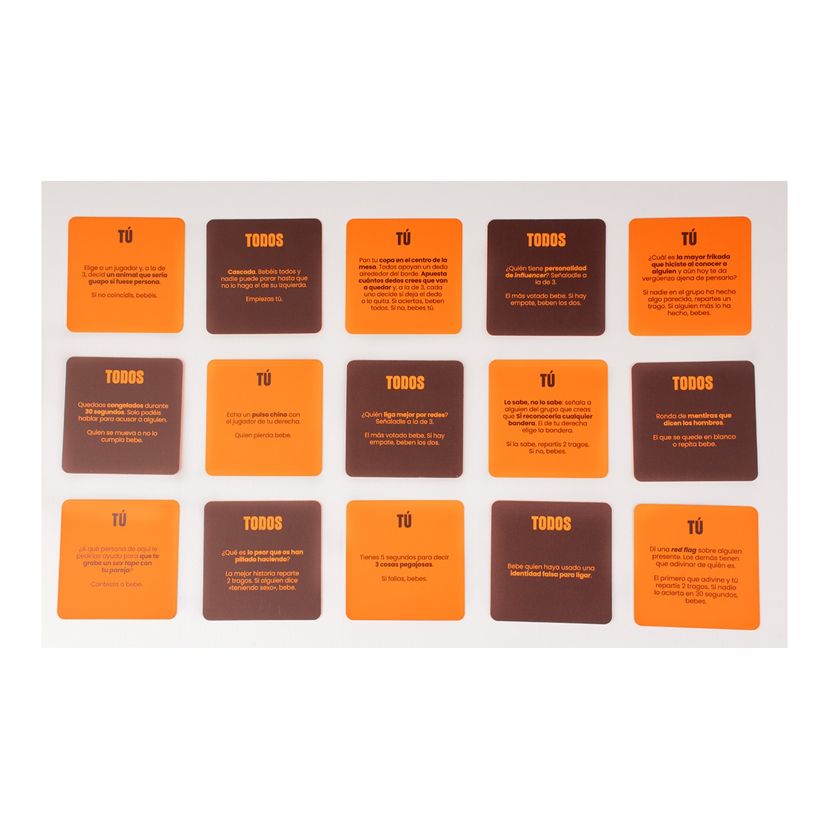 Juego de cartas Sujétame el cubata Hellofun 8