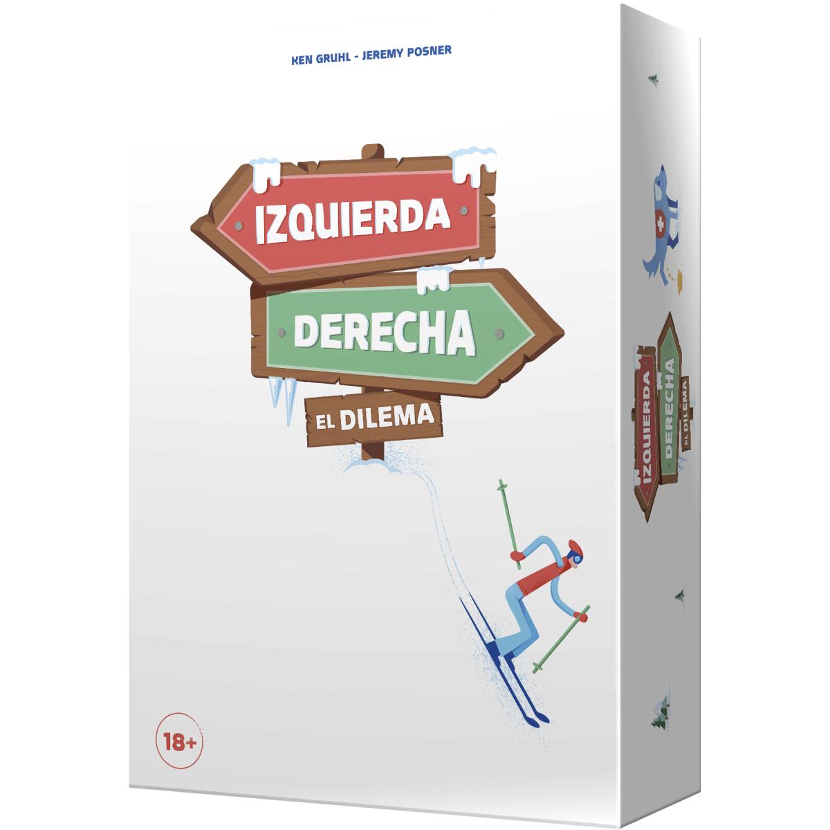 Cojones Games - Juego de Mesa Izquierda derecha el dilema Asmodee