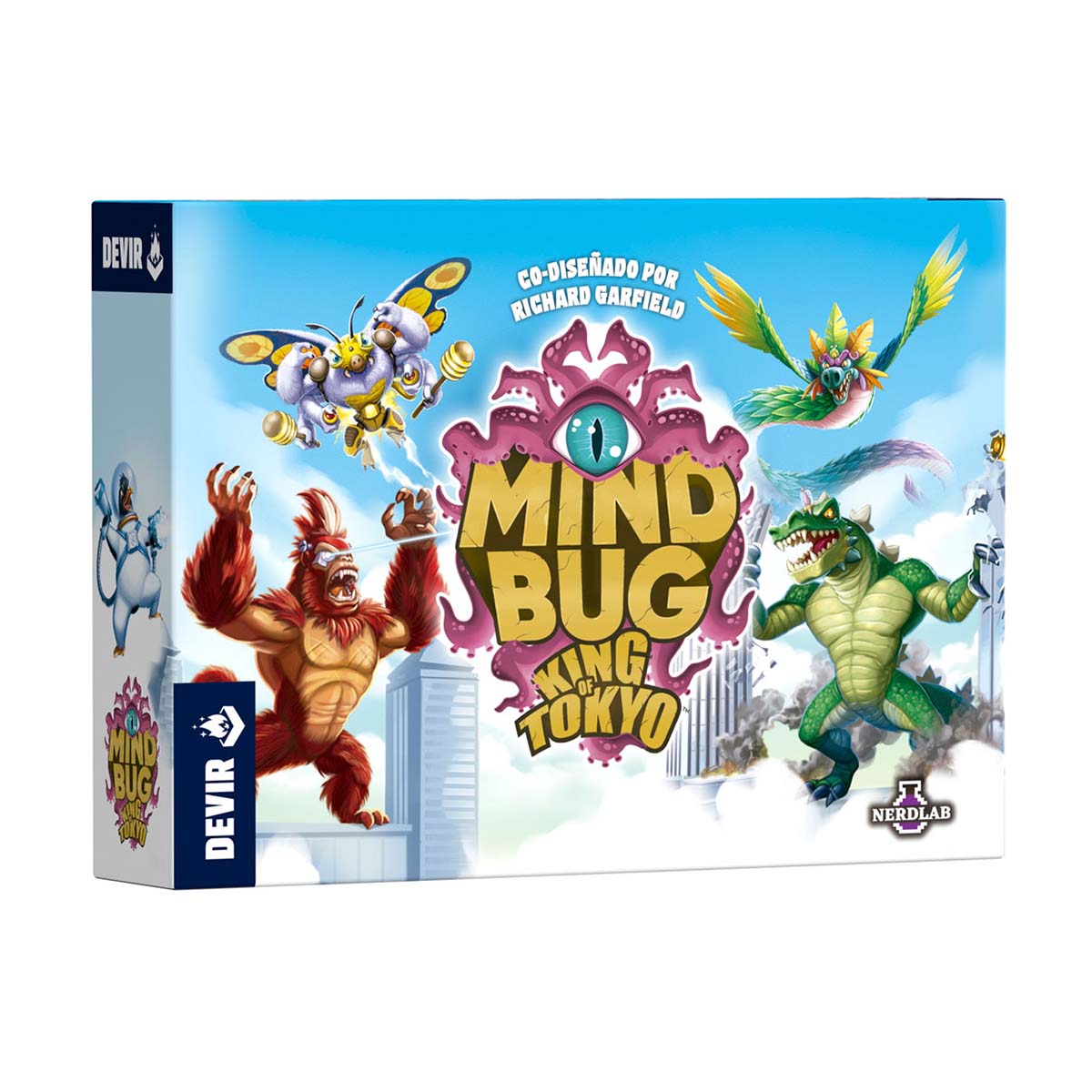 Devir - Juego de cartas Mindbug King of Tokyo Devir