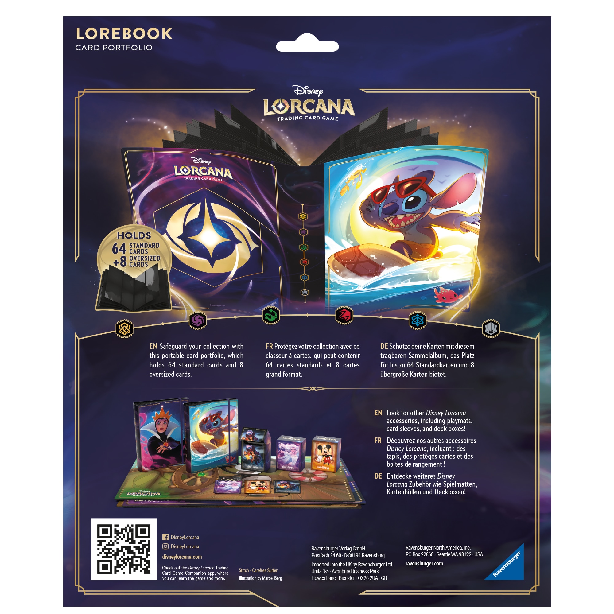Álbum 10 Page Portfolio Disney Lorcana 5
