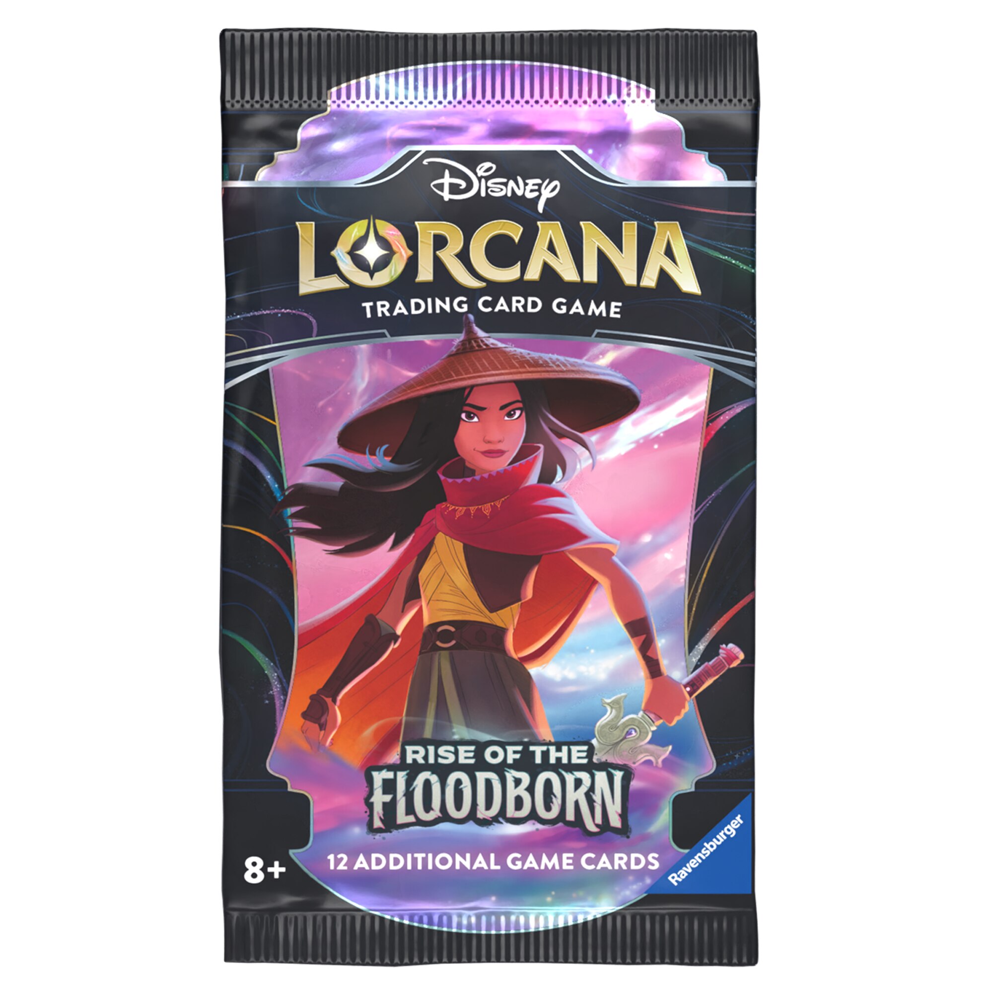 Sobre de 12 Cartas Rise Of The Floodborn Disney Lorcana Versión en Inglés 2