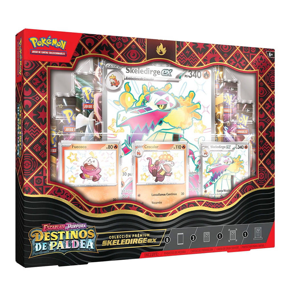 Caja premiun Escarlata y Púrpura 4.5 Pokémon Bandai · BANDAI · El